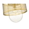 Z-Lite Kipton 1 Light Pendant, Rubbed Brass & Clear 3037P11-RB - alternate 8